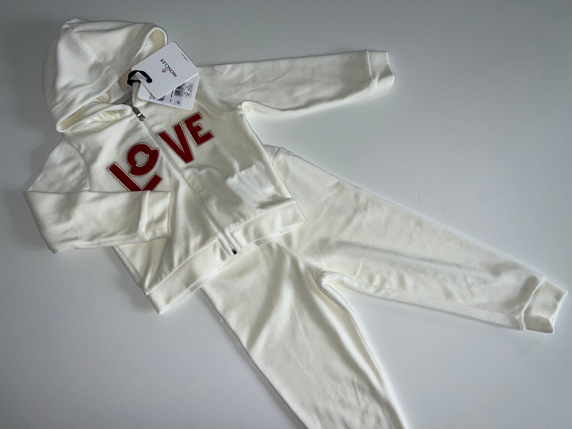 Girls deals moncler tracksuit