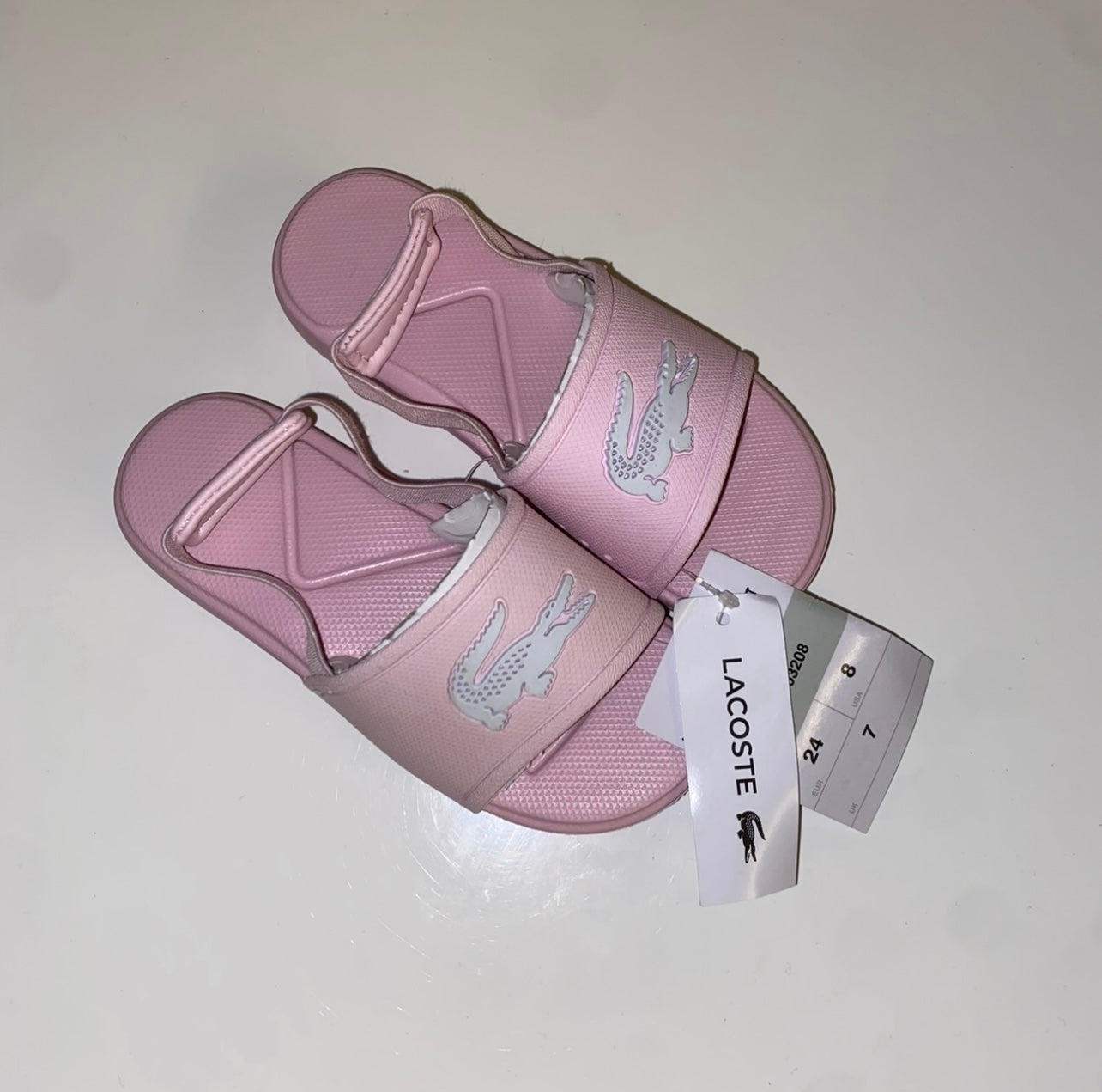 Girl’s Lacoste Sliders